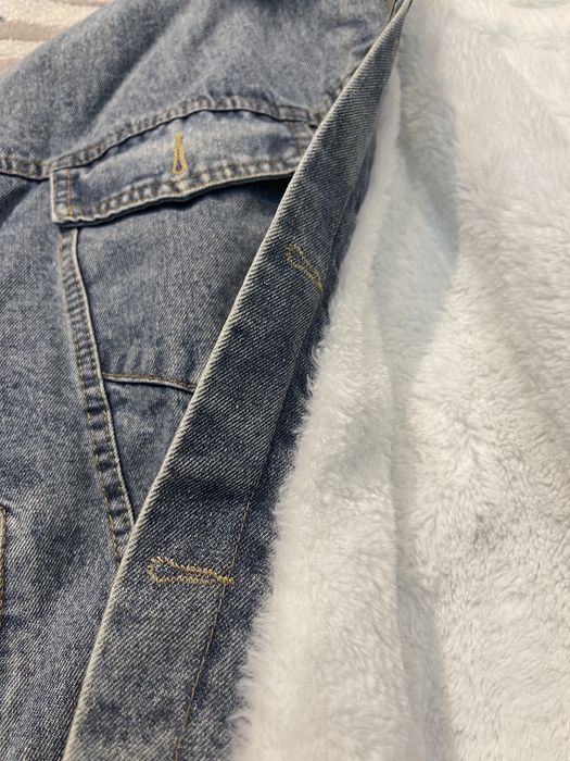 Джинсовка с мехом