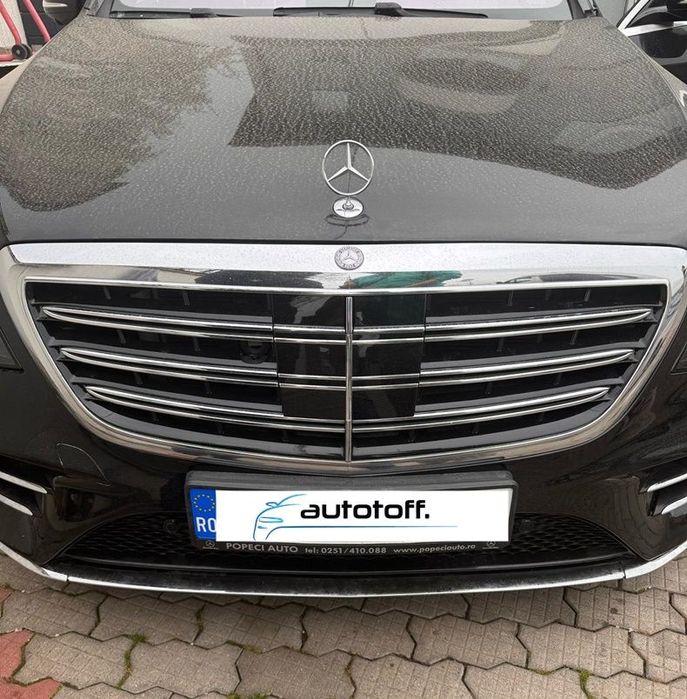 Grila centrala Mercedes S-Class W222 (2013-2020) S63 S65 Design Chrome