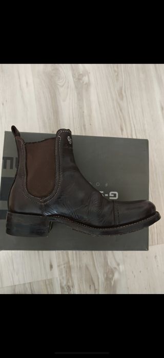 G star кожени боти