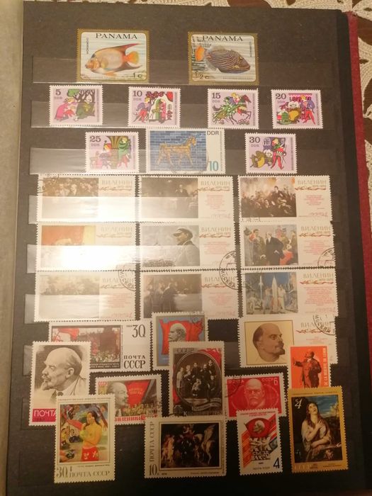 Колекция от филателни пощенски марки