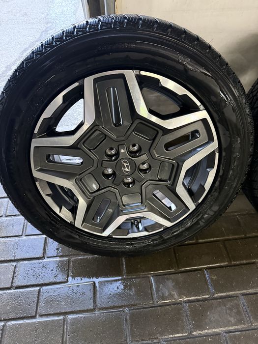 Колесо комплект в сборе на Hundai Santafe r 19