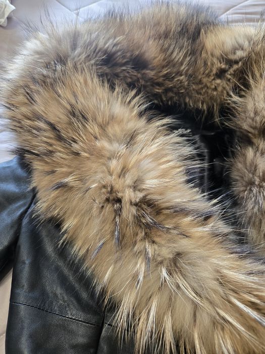 Дамско яке/естествена кожа