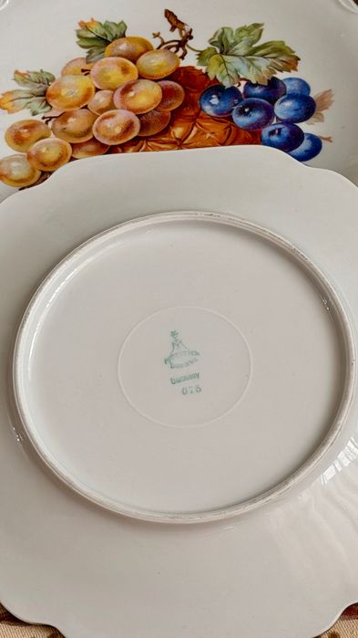 сервиз десертных тарелок — Фарфор Mittertech Bavaria Германия