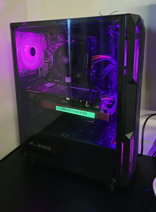 Геймърски компютър AMD Ryzen 2600 , NVIDIA GTX 1070 Ti , 1 TB SSD ,  16 GB RAM