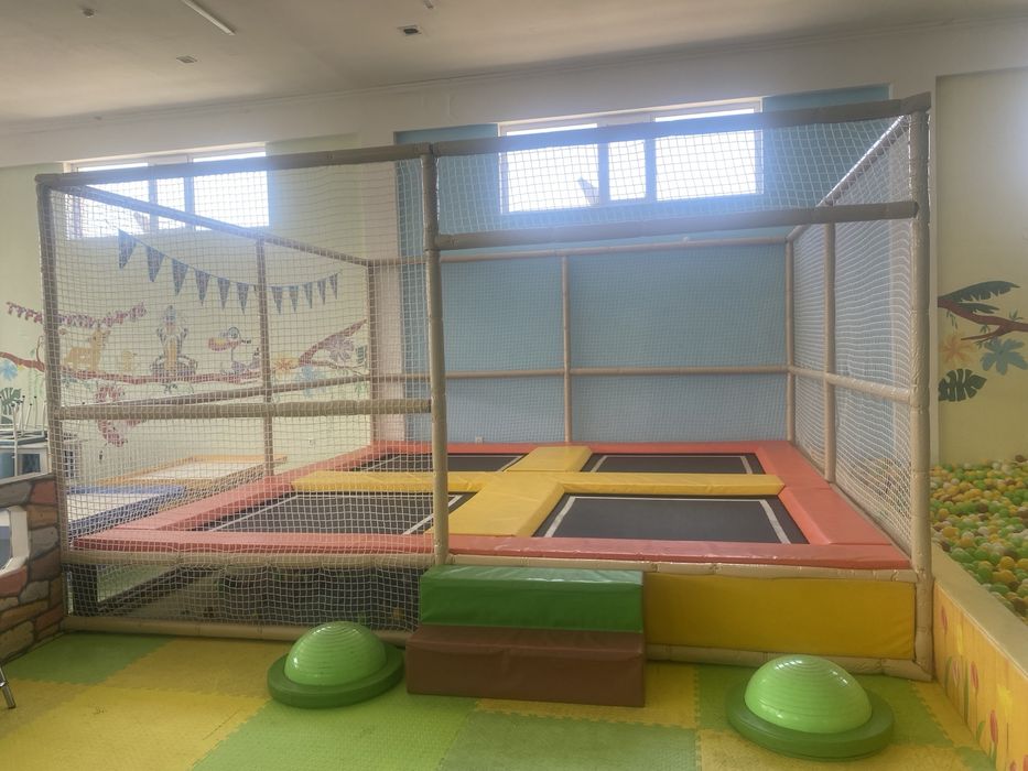 Батут на 4 секции