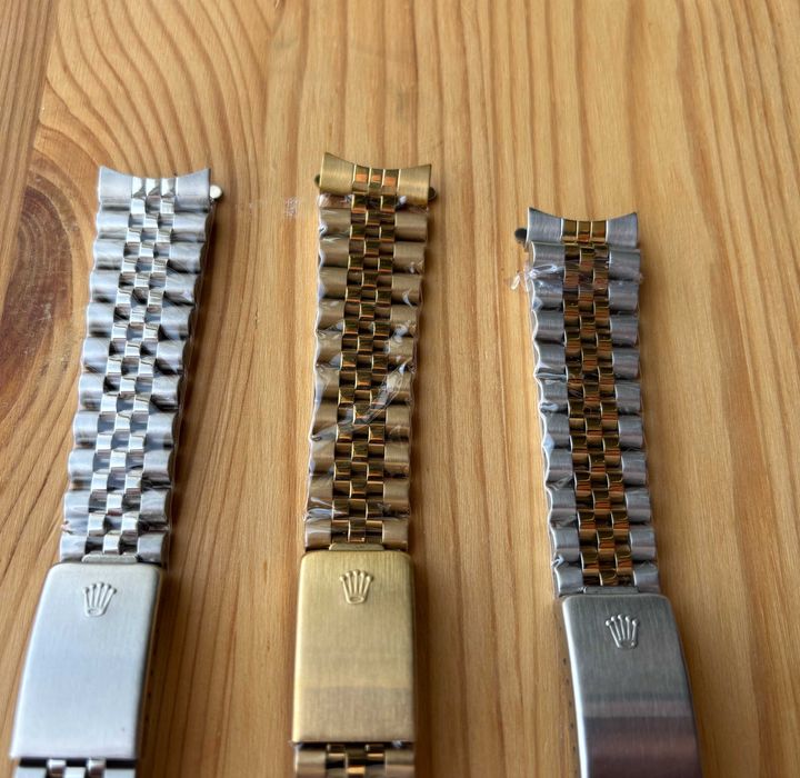 Bratara/curea pentru ceas Rolex Jubilee 20 mm, otel inoxidabil