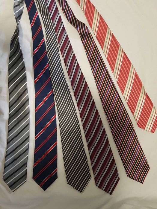 20 cravate de lux diverse marci italiene