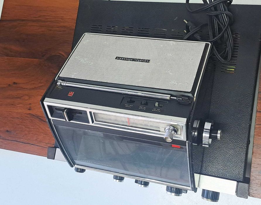 National Panasonic RC-6003B Radio Vintage Japan Flip Clock colectie