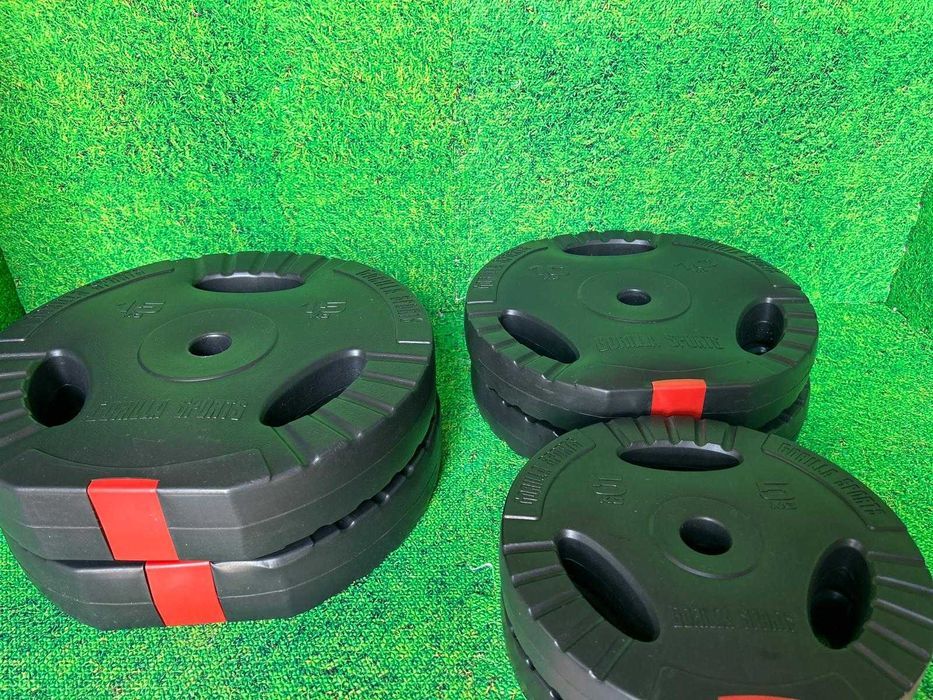 Pachet discuri grip din ciment 2x5kg 2x10kg 2x15kg 30/31mm