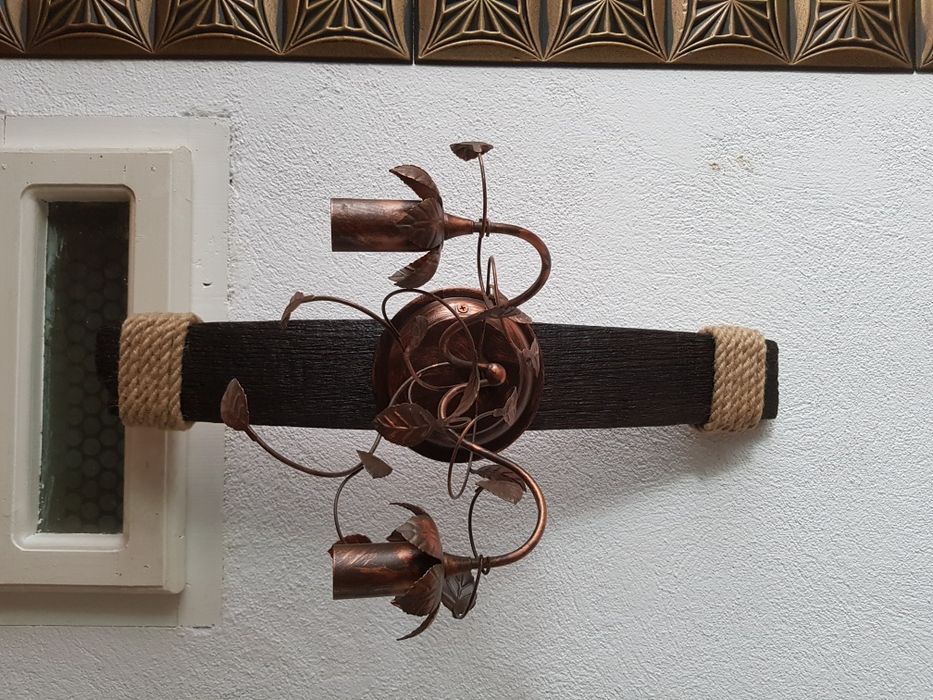 Lustre rustice lucrate manual