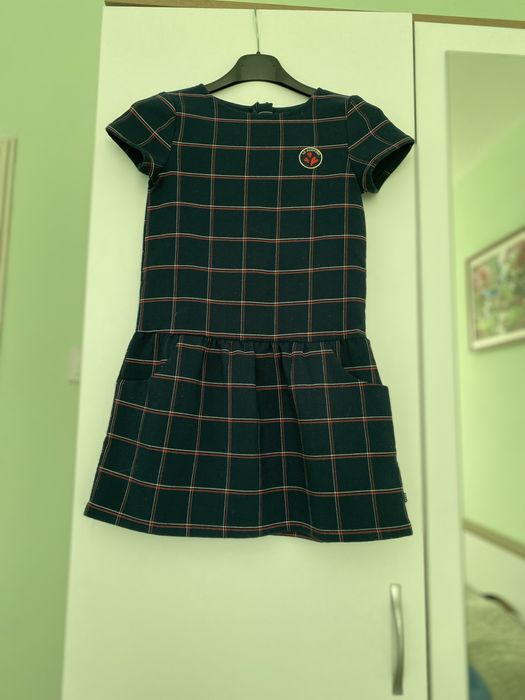 Детска рокля с къс ръкав