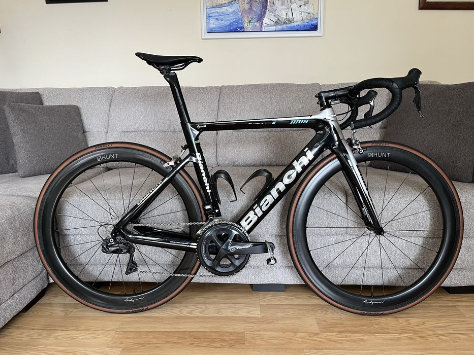 Карбонов шосеен велосипед BIANCHI ARIA AERO ULTEGRA Di2 11SP