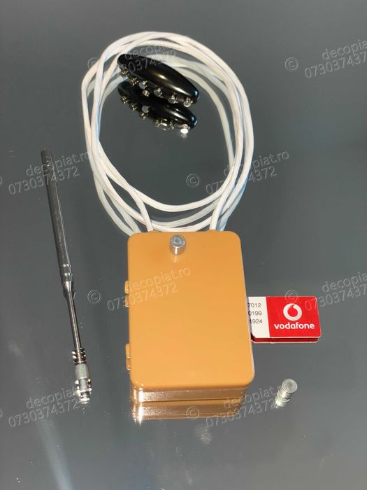 Cutie GSM cu microvibratii +Casca– Monitorizare discreta si eficienta