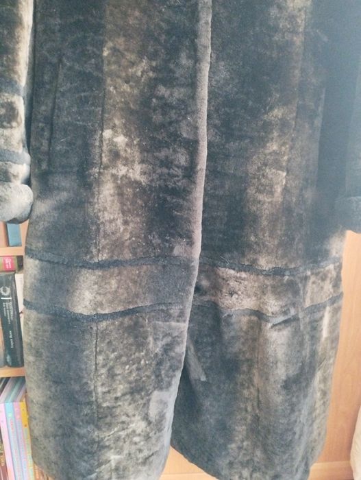 Шуба мутон 54 р. и шапка песец