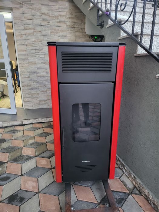 Termo șemineu pe peleți hossven 20kw