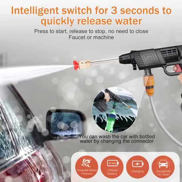 Мобилна водоструйка 60 бара  с 5м маркуч