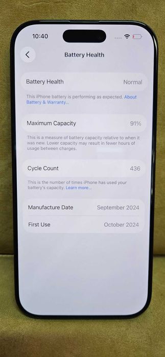 Apple iPhone 16 Pro 128GB black