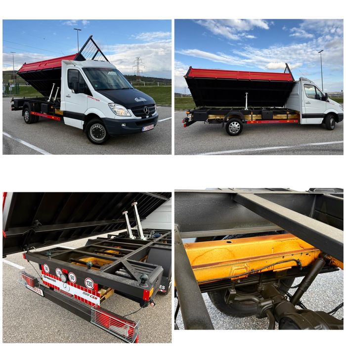 Mercedes Sprinter Basculabil 519 518 419 418 Iveco Daily 35c15 50c15 17 18 21 VW LT Ford Fiat Atego Renault nu 516 515 413 416