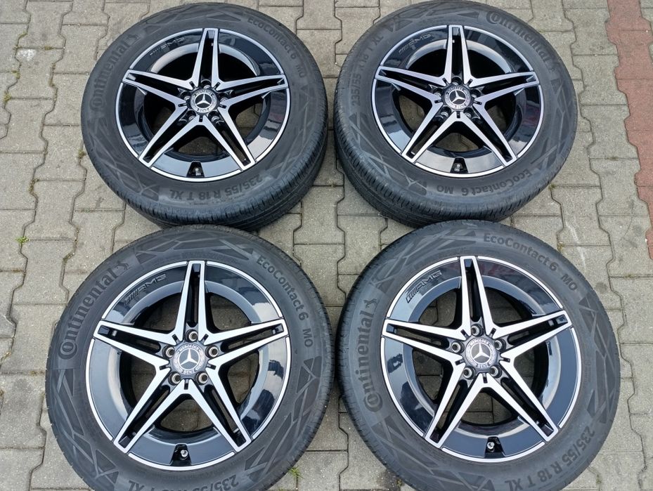Jante orig Mercedes AMG EQB W243, Vito W447 18'' Continental vară 2022