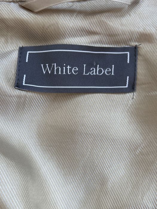 Страхотно елегантно вълнено палте л/тренч White Label