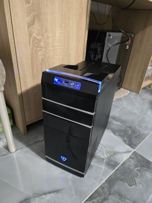 Sistem Desktop PC AMD A10-5700 / 8GB RAM Corsair 1600MHz / SSD 480GB / GT 740 2GB / Win 11 + Office 2024