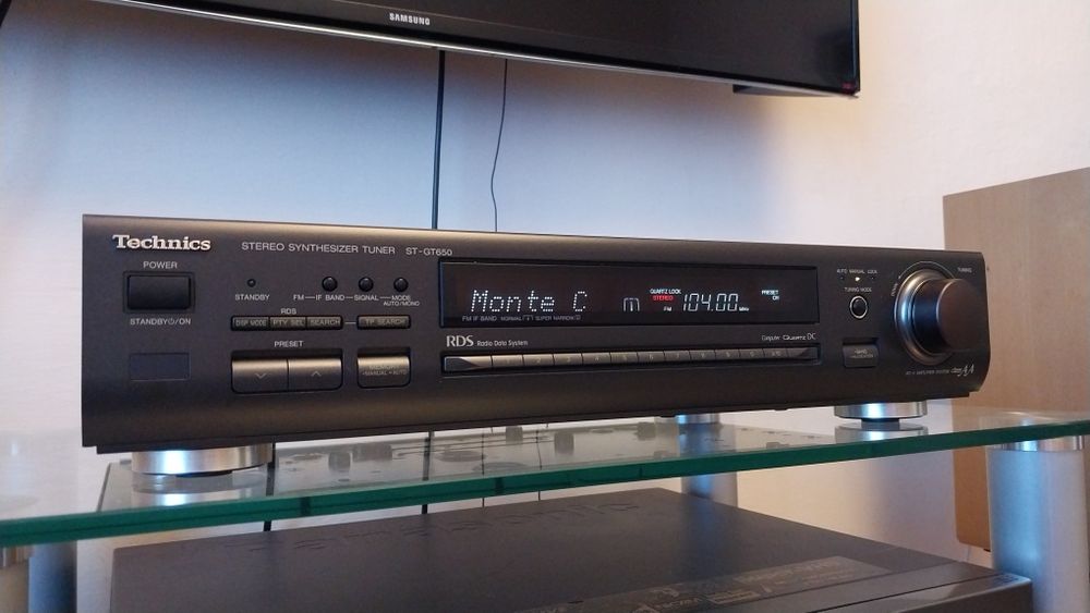 Technics ST-GT650 Hi-Fi FM тюнер топовый