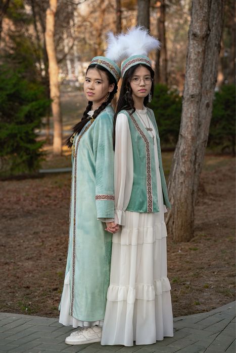 Казахский костюм, этно, национальный