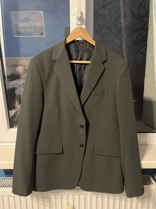 Costum Zara Verde Inchis