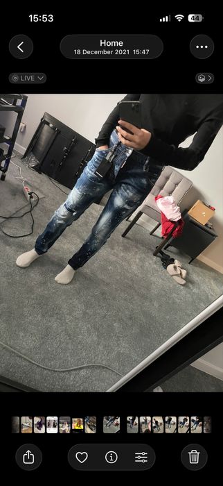 Оригинални дамски дънки Dsquared