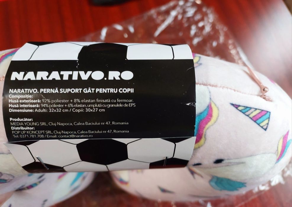 Pernă centură auto si pernă gât noi pentru copii, perne gât