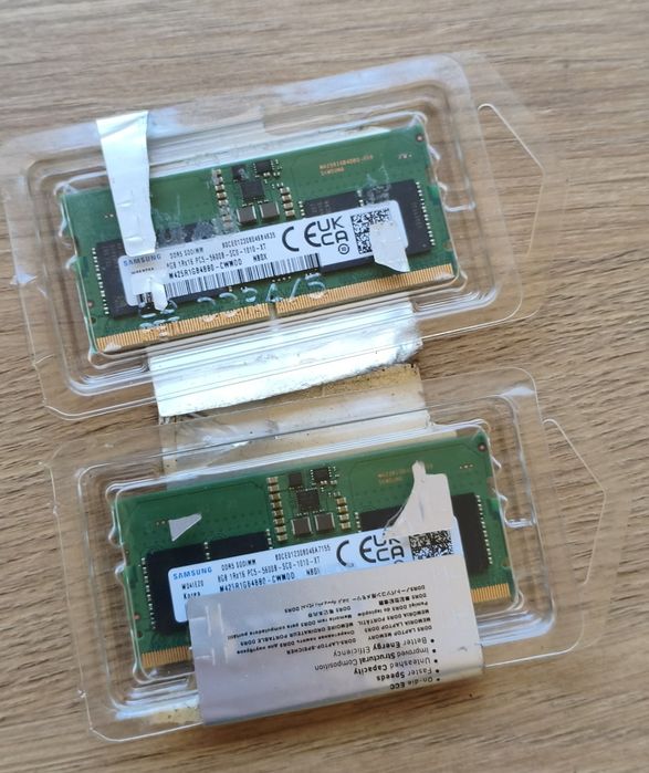 2x8gb, DDR5, 5600MHz, CL46, Samsung laptop RAM kit