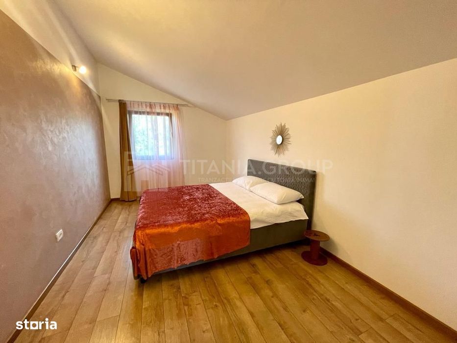 INVESTITIE Vila moderna + vila la rosu, teren 1480 padure