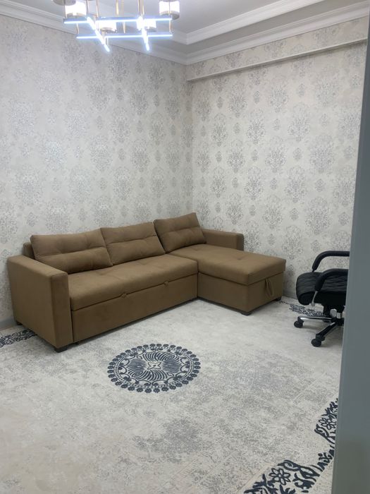 В Сергели районе сдаётся 2-комнатная квартира со всеми удобствами.