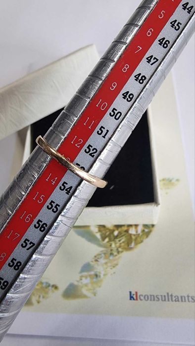 УНИКАЛЕН  *** Златен Пръстен 14к 2.24гр с Диаманти