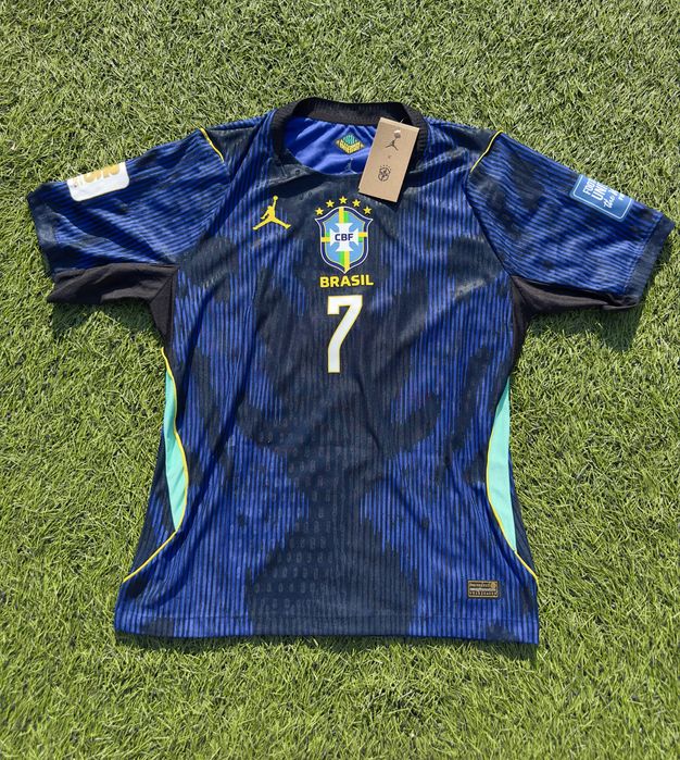 Brazilia Away/Deplasare Cupa Mondiala 2026 Neymar Jr Vini Jr Raphinha (S/M/L)
