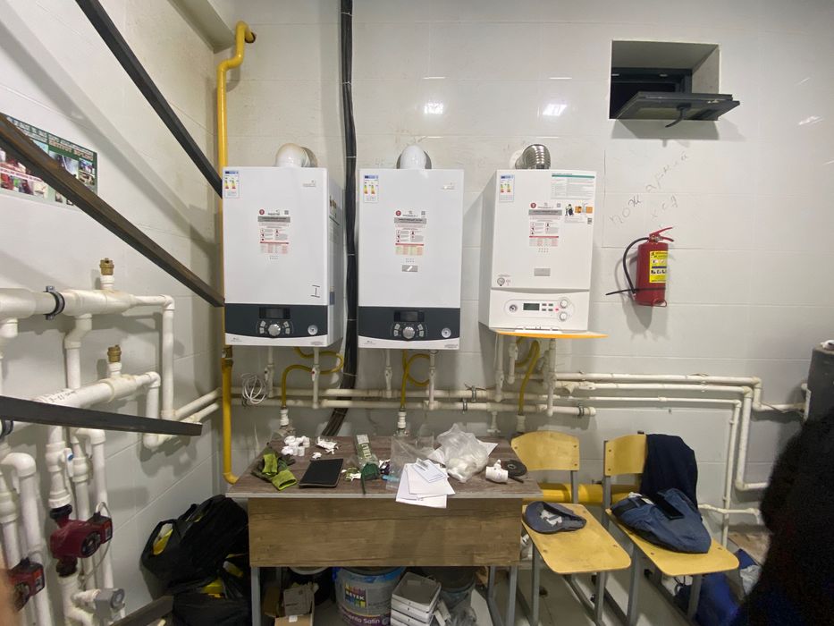 Двухконтурный котёл  Ferroli Sime Ariston Airfel Chaffoteaux fondital