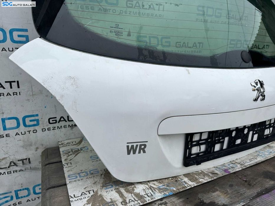 Haion Hayon Portbagaj Dezechipat cu Luneta Peugeot 207 Coupe 2006 - 2014 [X3170]