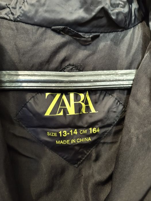 Дълго яке Zara размер 164 за момиче 13-14 години.