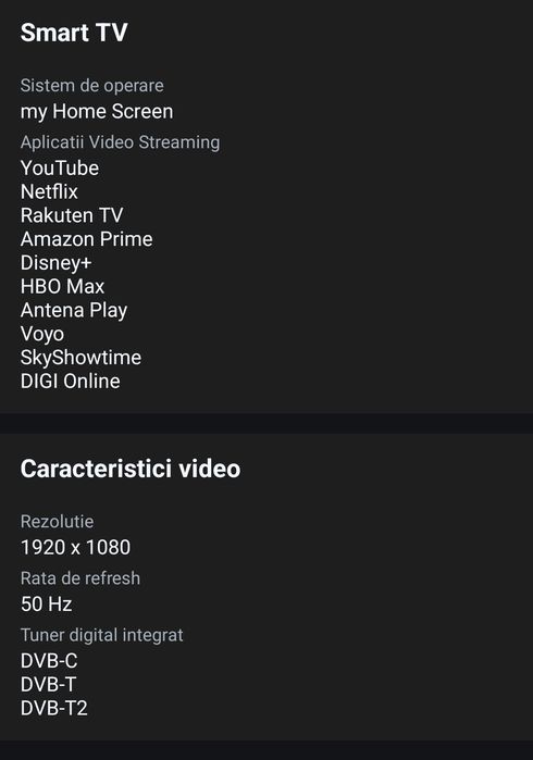 Televizor  smart Horizon