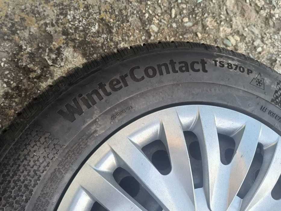 Set 4 roti complete de iarna 16", Hyundai Tucson, maxim 2000km rulate