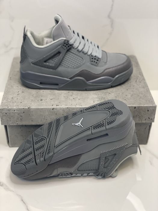 Air Jordan 4 Retro Paris Olympics Wet Cement Full Box Verificare Colet