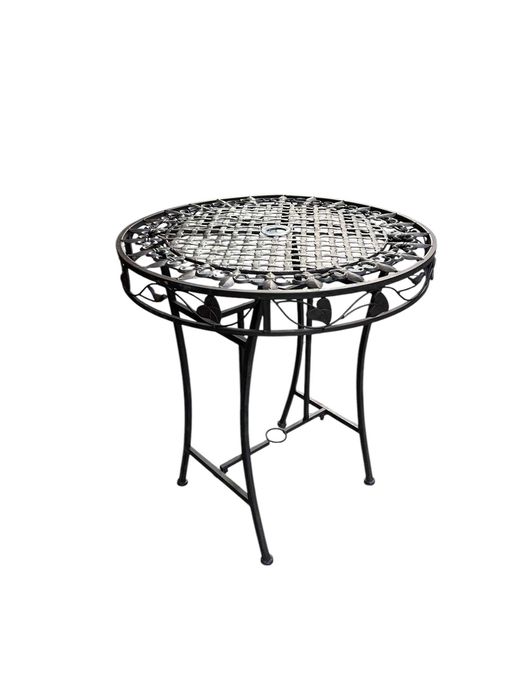 метална градинска люлка ковано желязо