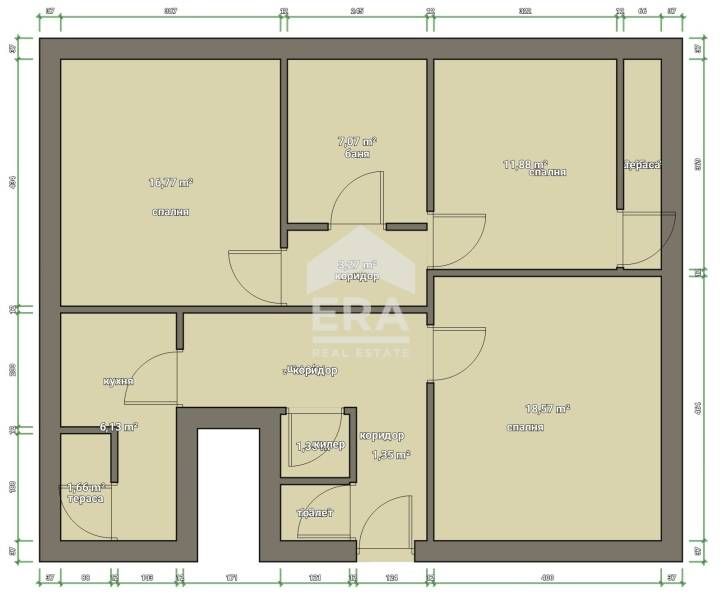 Продава се Тристаен апартамент в с. Калипетрово, Област Силистра - 79 кв.м за 291 €/кв.м - Снимка #8