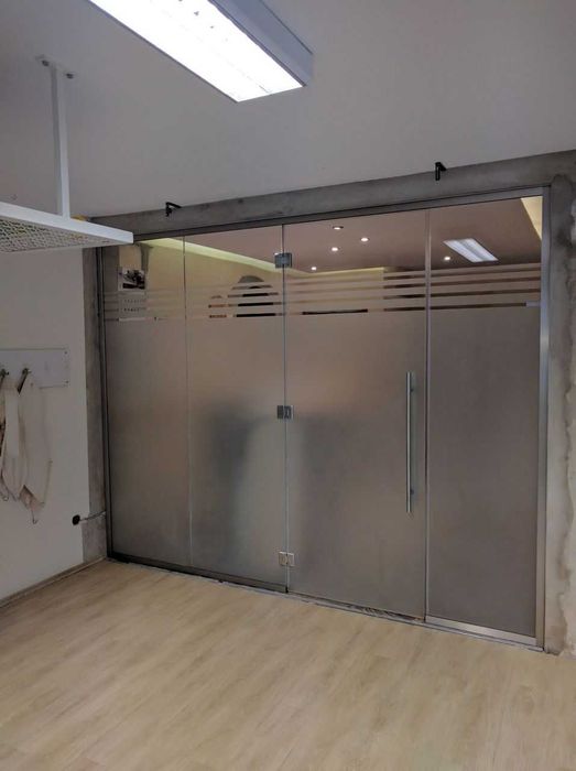 Акция! Матовая плёнка на стекла Ofis oynaga matoviy plenka Tumanka