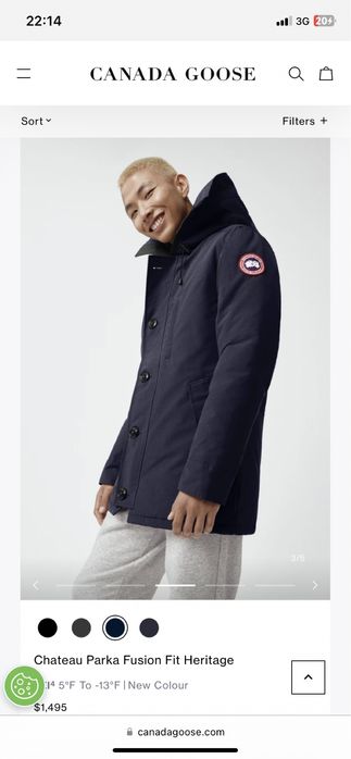 Canada goose parka