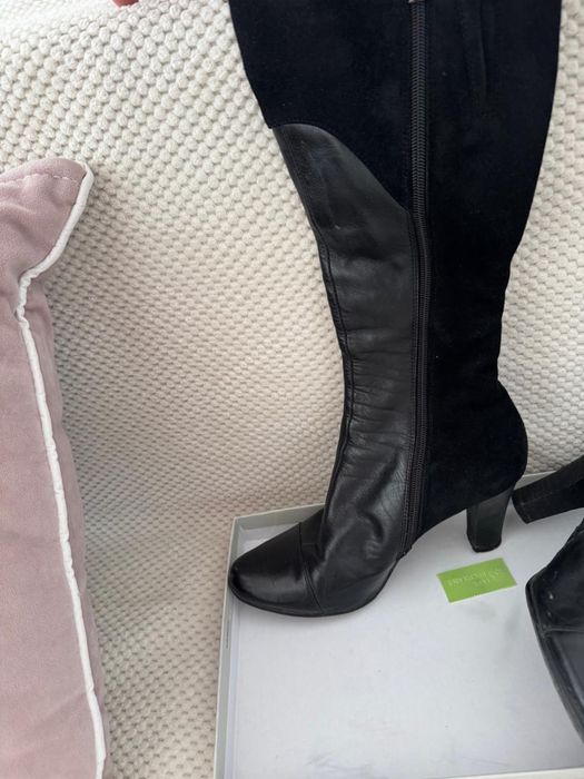 Продам сапоги из натуральной кожи