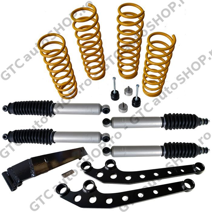 suspensie raptor 4x4 hd, kit +5/6cm total track jimny 2018+