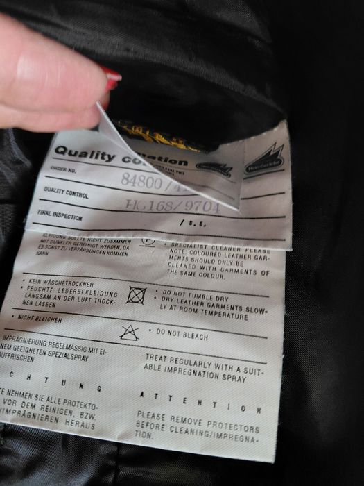 Pantaloni piele naturala y2k motosport