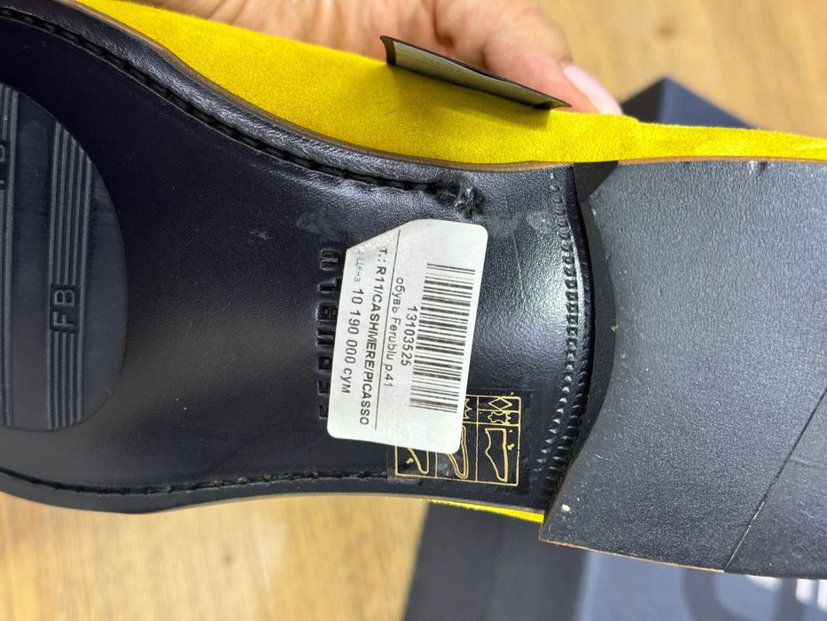 Туфли Италия, мужские натуральная кожа, 41 р.