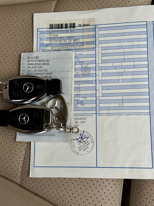 Mercedes Glc 250 Usor Avariat